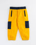 Boys Yellow Color Jogger Trouser