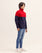 Men Red Color Fashion Sweater For MEN - ENGINE