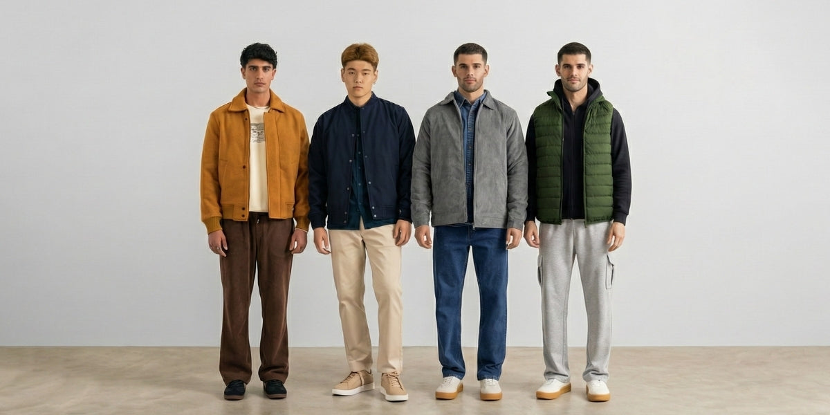 men's winter outerwear in Pakistan