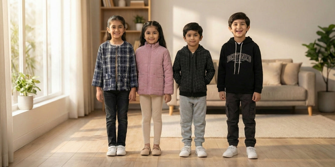 kids winter clothes in Pakistan
