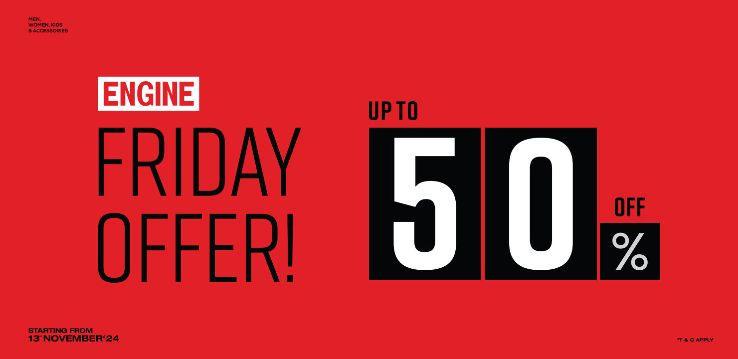 Engine Flat 30% and 50% off, blessed friday sale