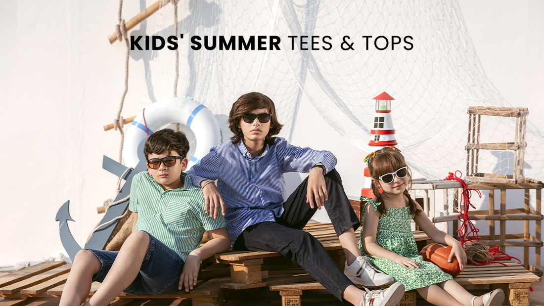 Kids' Summer Tees & Tops: Wear Anywhere From Playdates to Parties