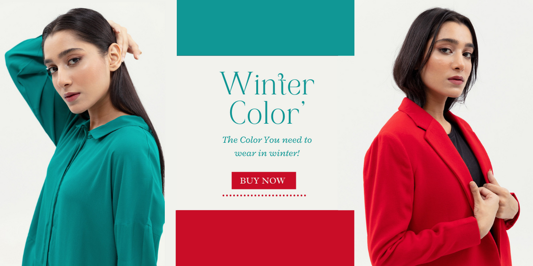 Women Winter colors cloth