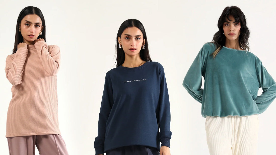Update your wardrobe with women’s sweatshirts before winter