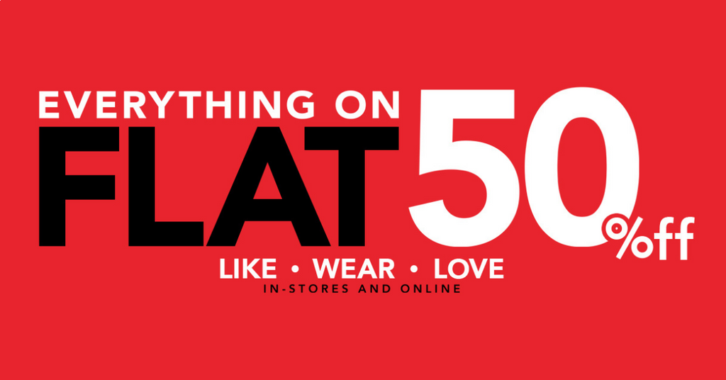 ENGINE: EVERYTHING AT FLAT 50% OFF FOR EVERYONE!