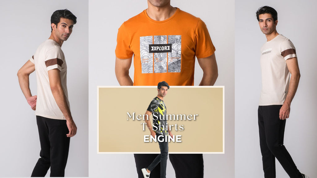 Comfortable and Trendy Men T-Shirts for Summer