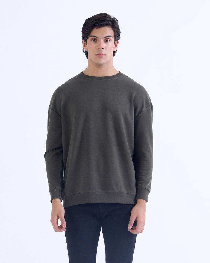 Men Basic Loose Fit Sweatshirt - Engine - Buy Now