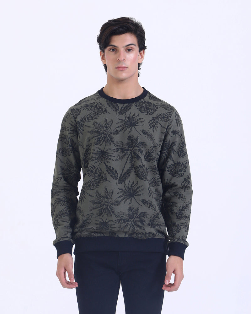 Men Printed Sweatshirt - Engine - Buy Now