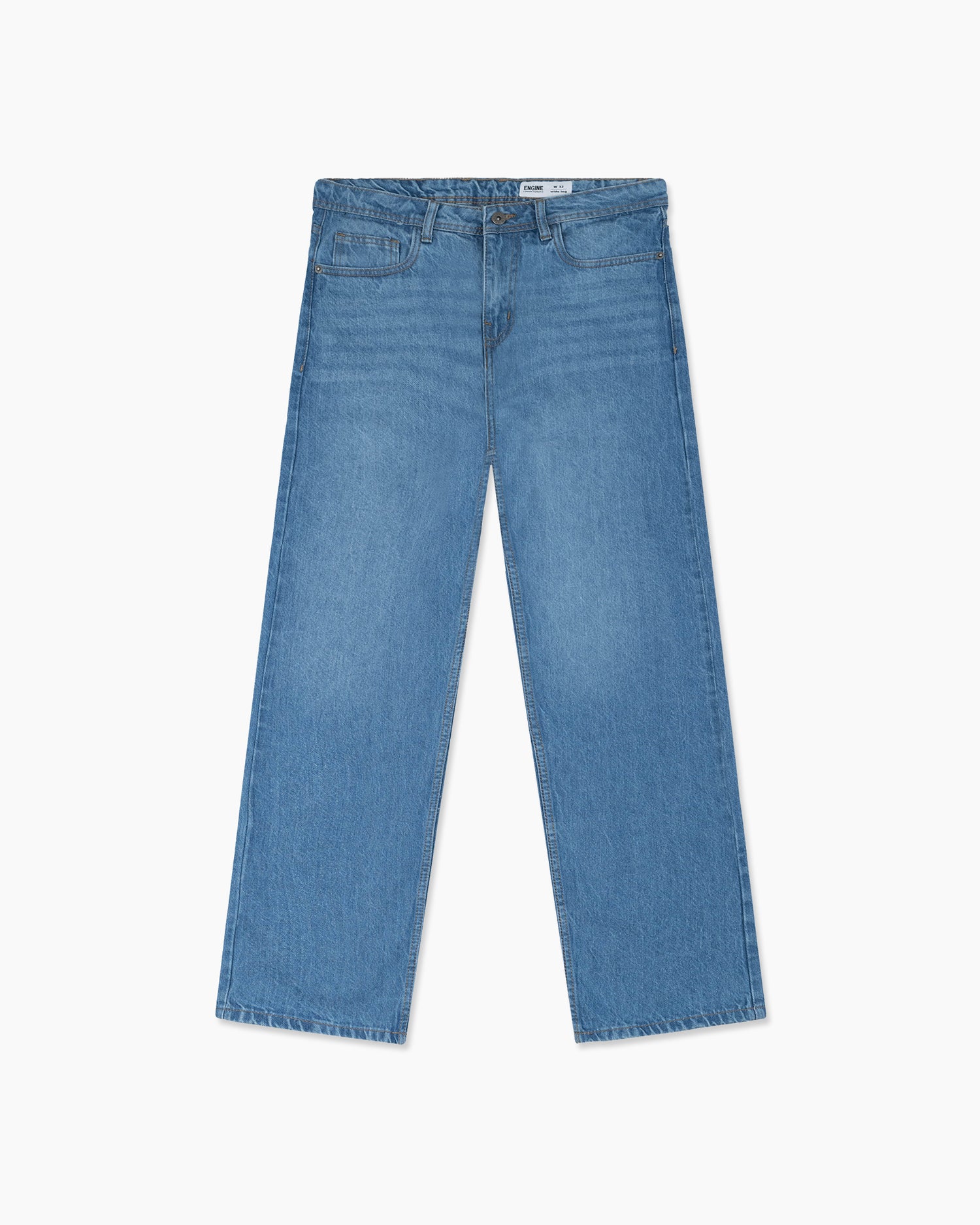Men Wide Leg Denim - Engine - Buy Now