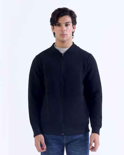 Men Basic Zip Thru Upper