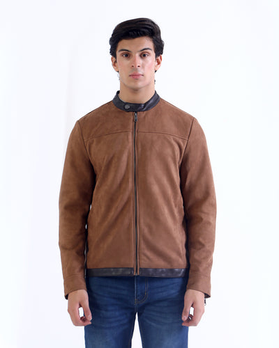 Men Suede Jacket