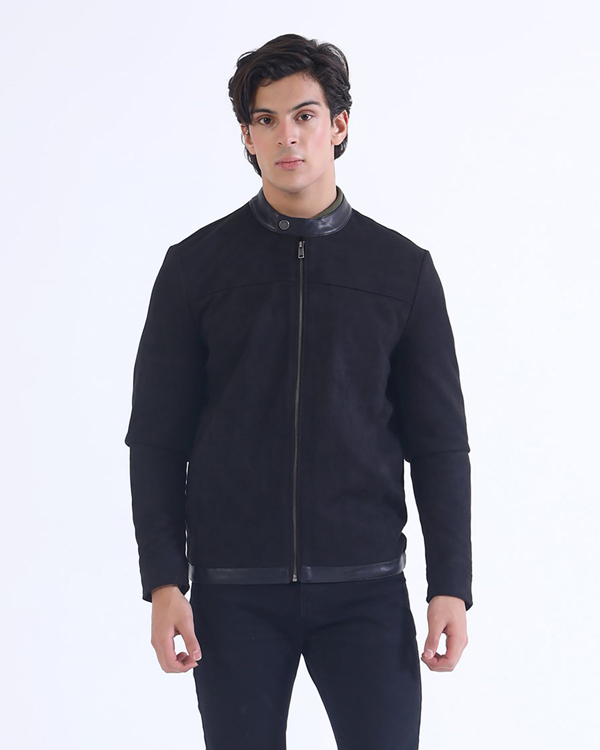 Men Suede Jacket - Engine - Buy Now