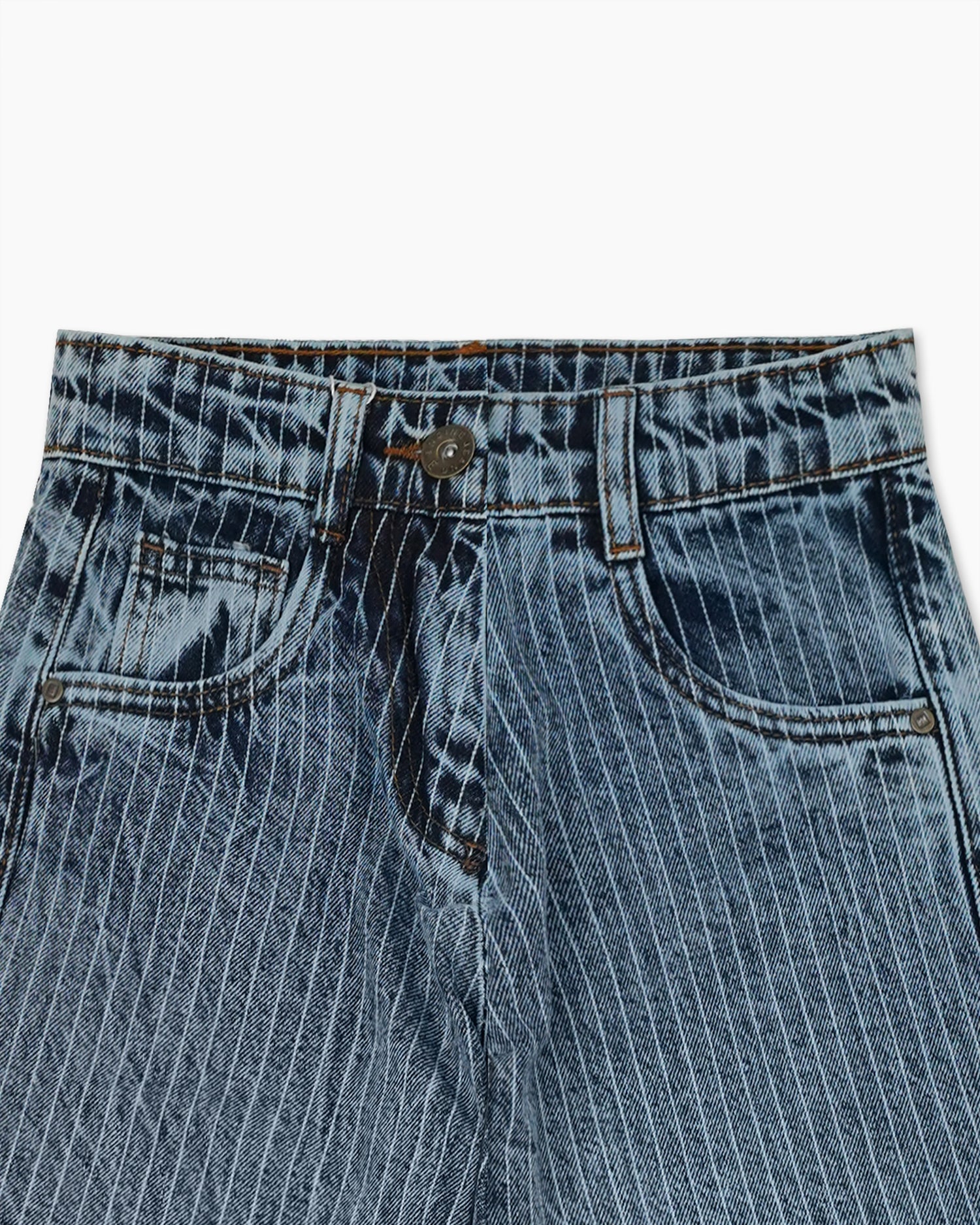 Girls Balloon Fit Denim