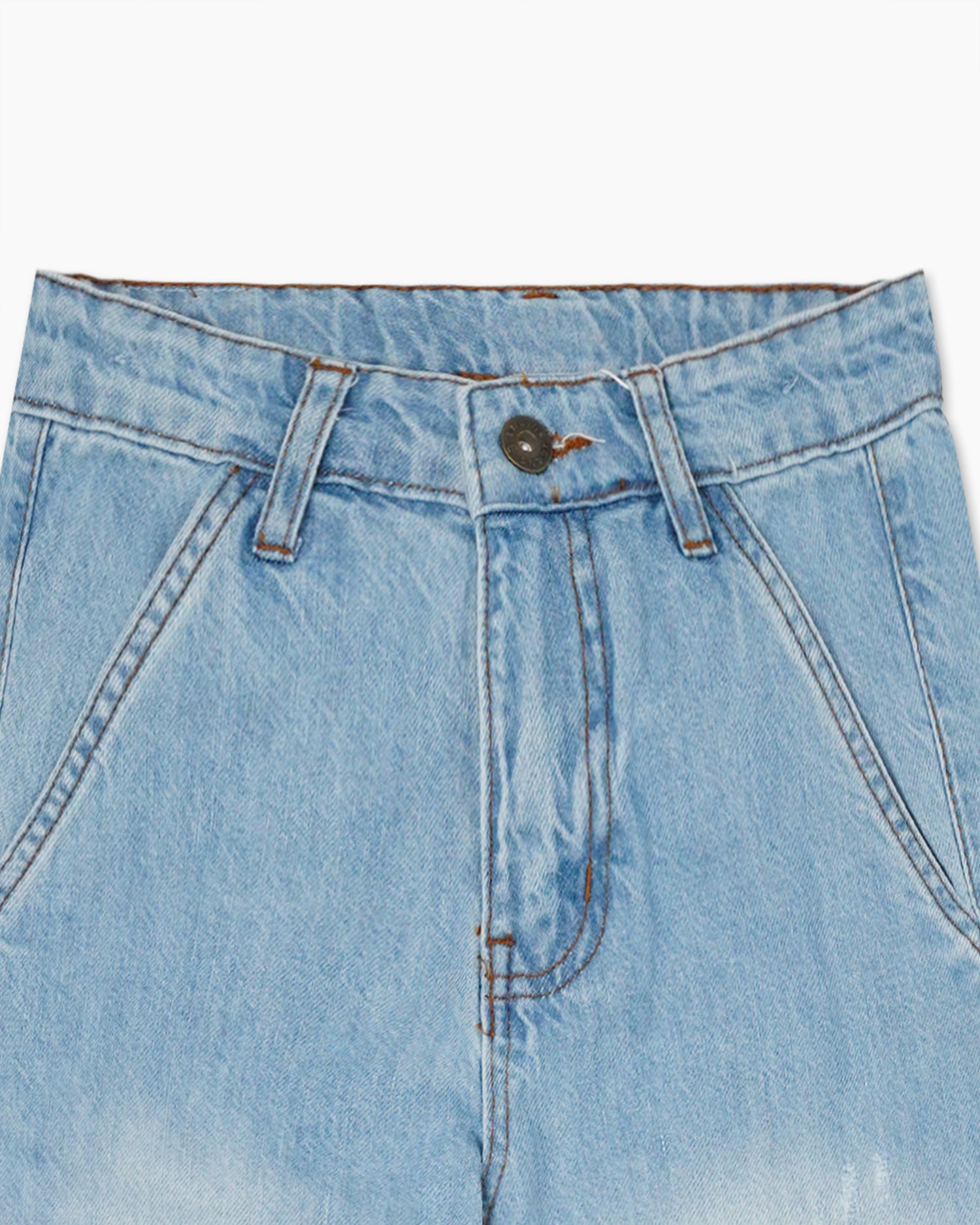 Girls Flared Denim