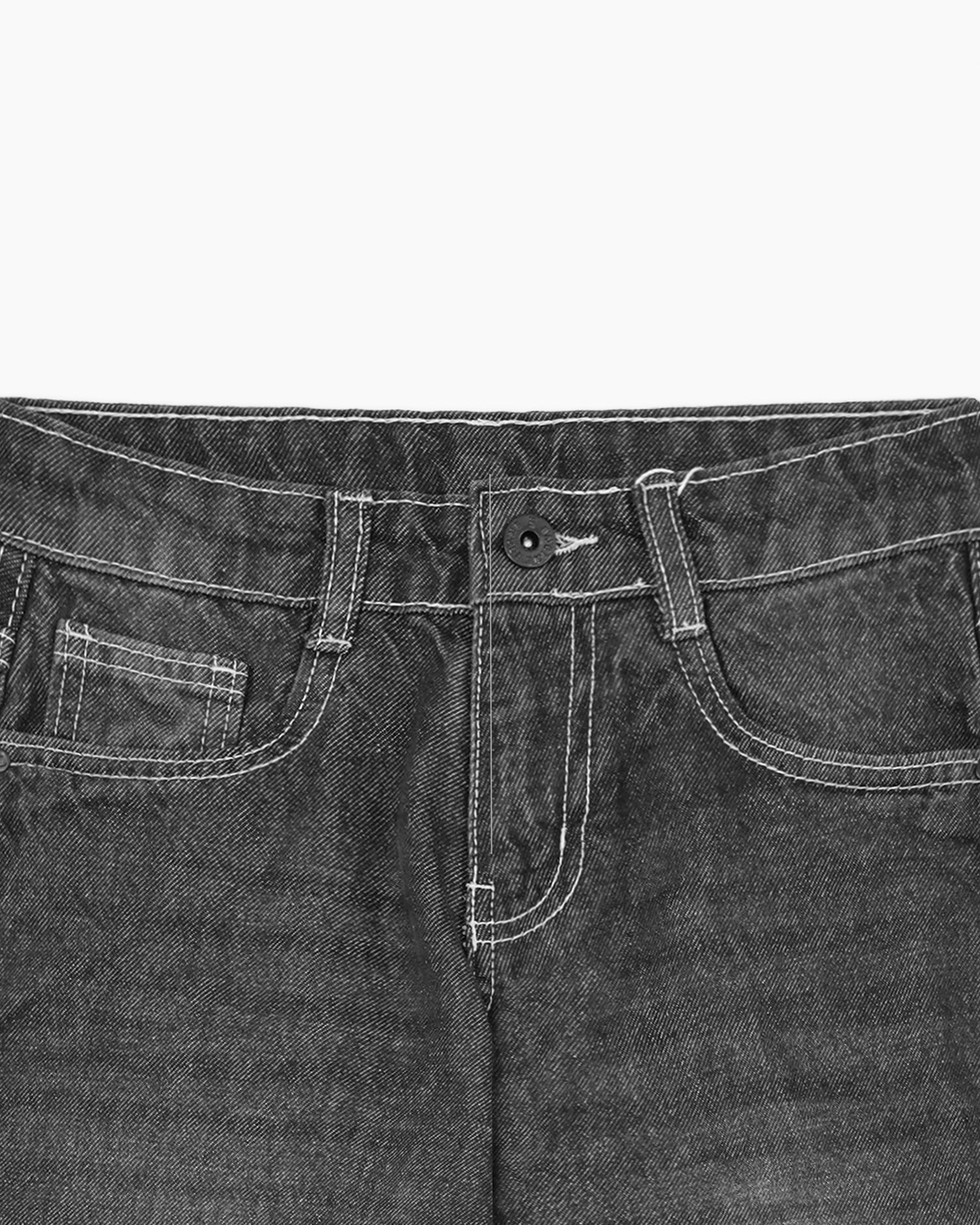 Girls Balloon Fit Denim