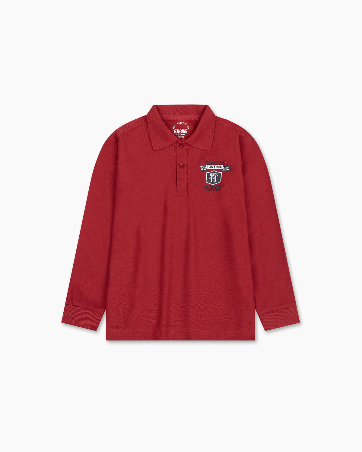 Boys Polo Tee - Engine - Buy Now