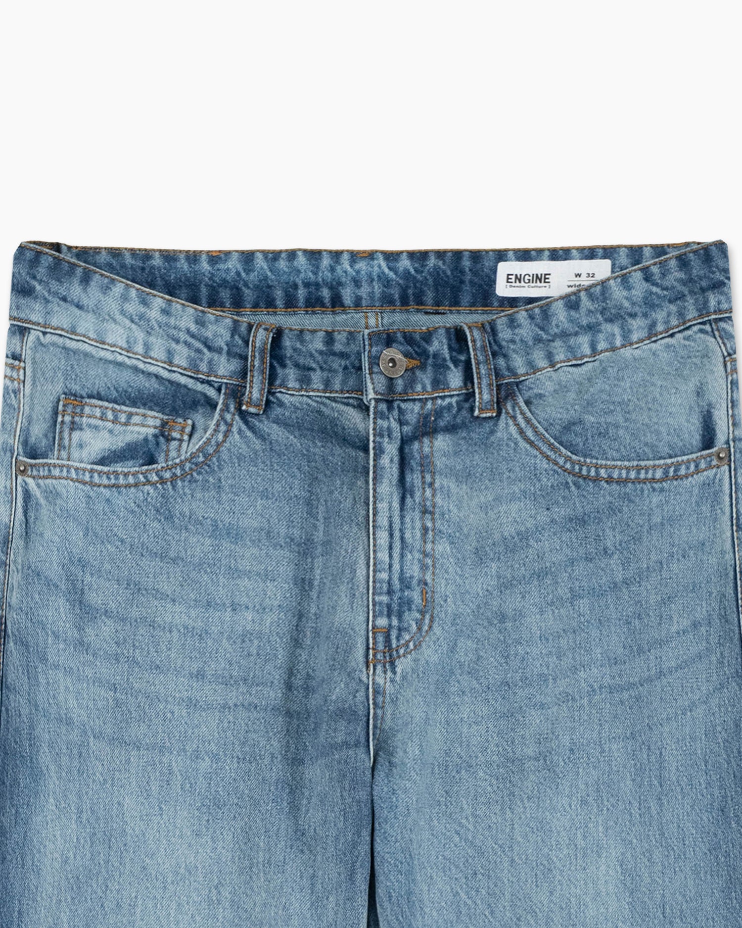 Men Wide Leg Denim - Engine - Buy Now