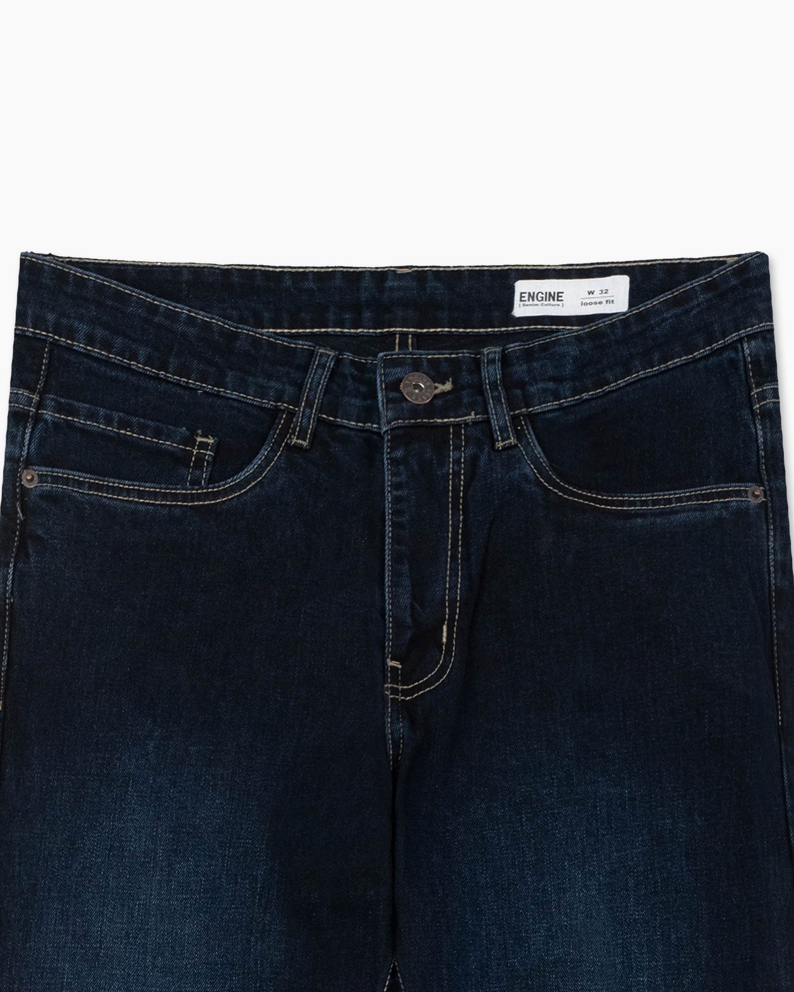 Men Loose Fit Denim - Engine - Buy Now