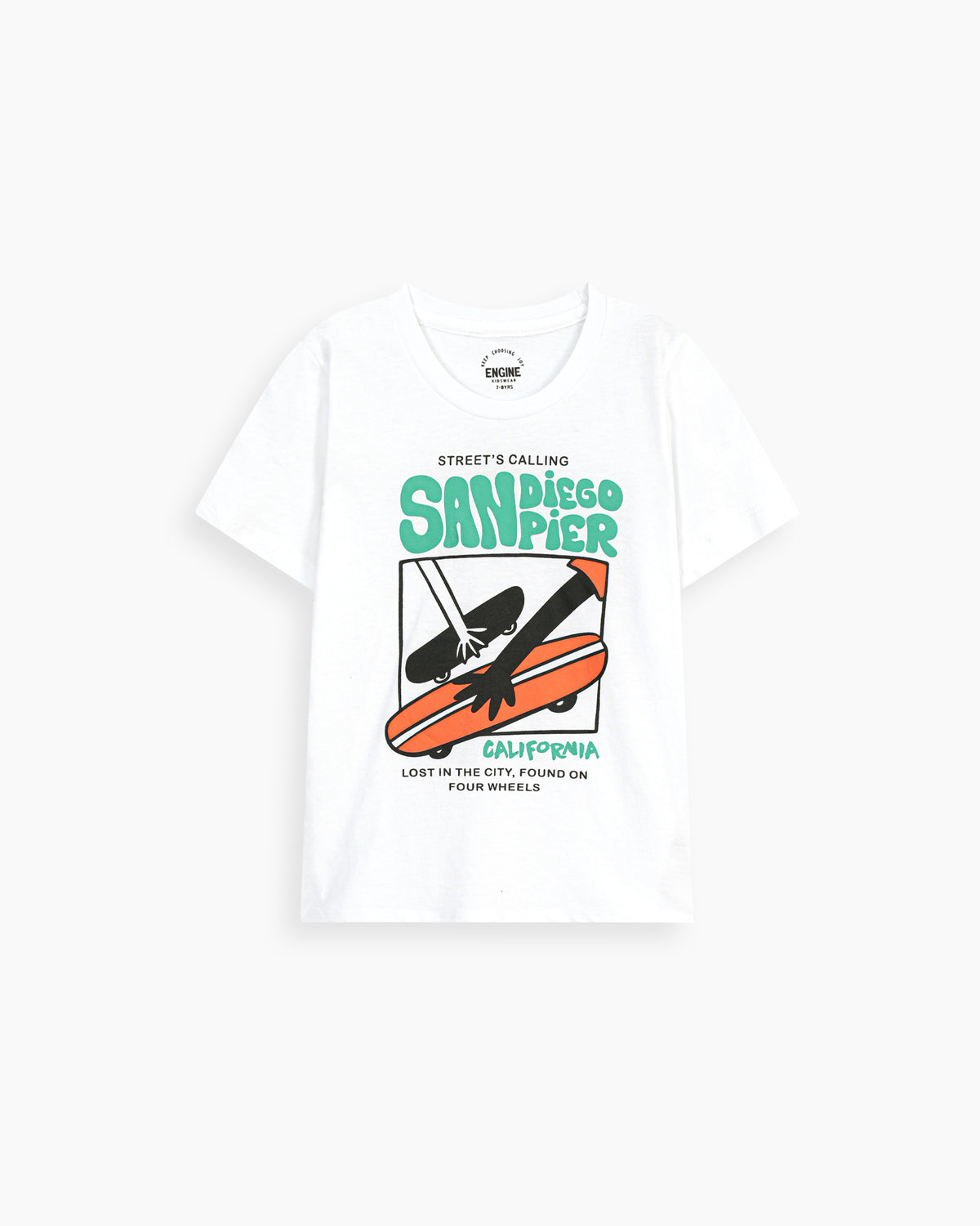 Boys T Shirt - Engine - Buy Now