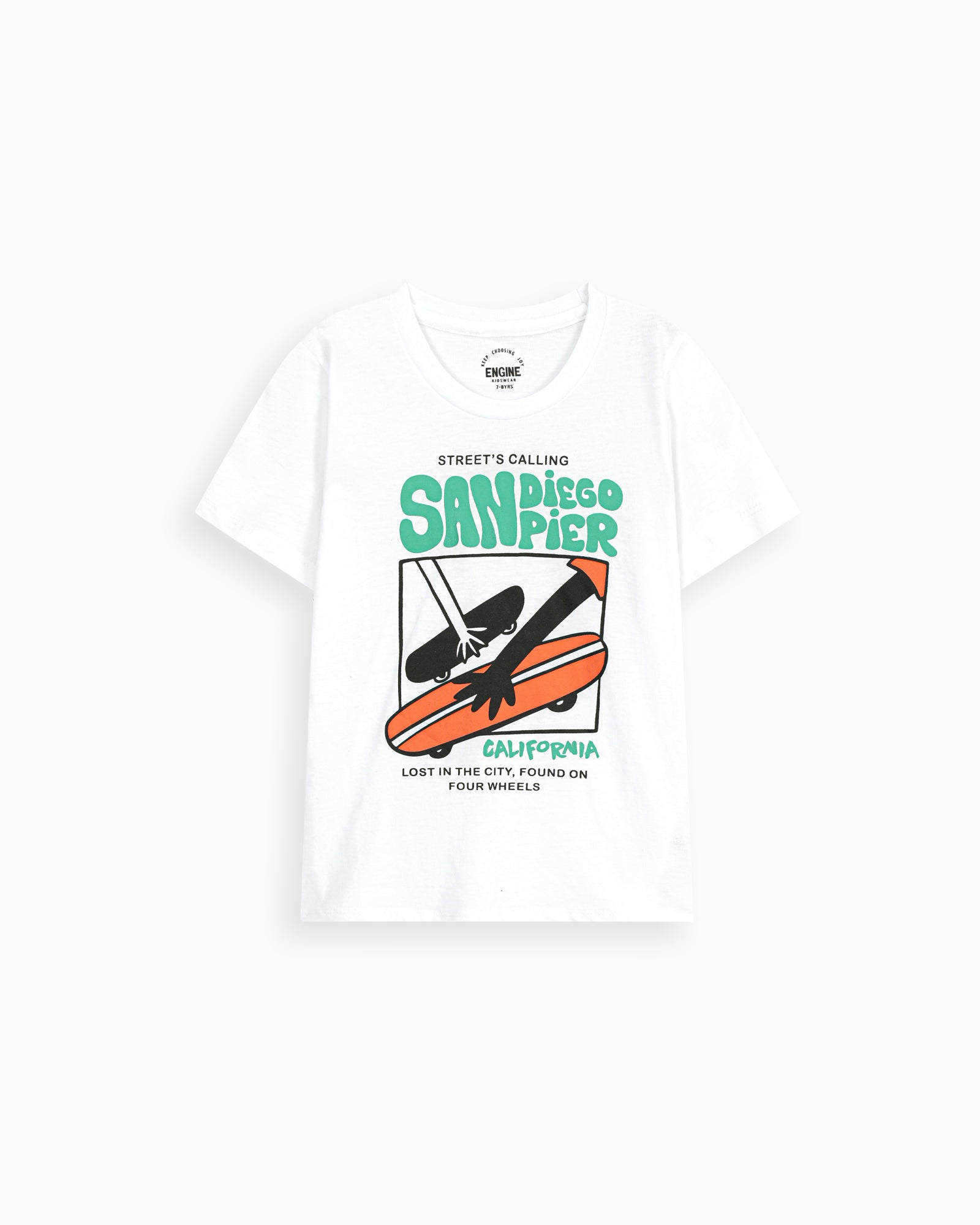 Boys T Shirt - Engine - Buy Now