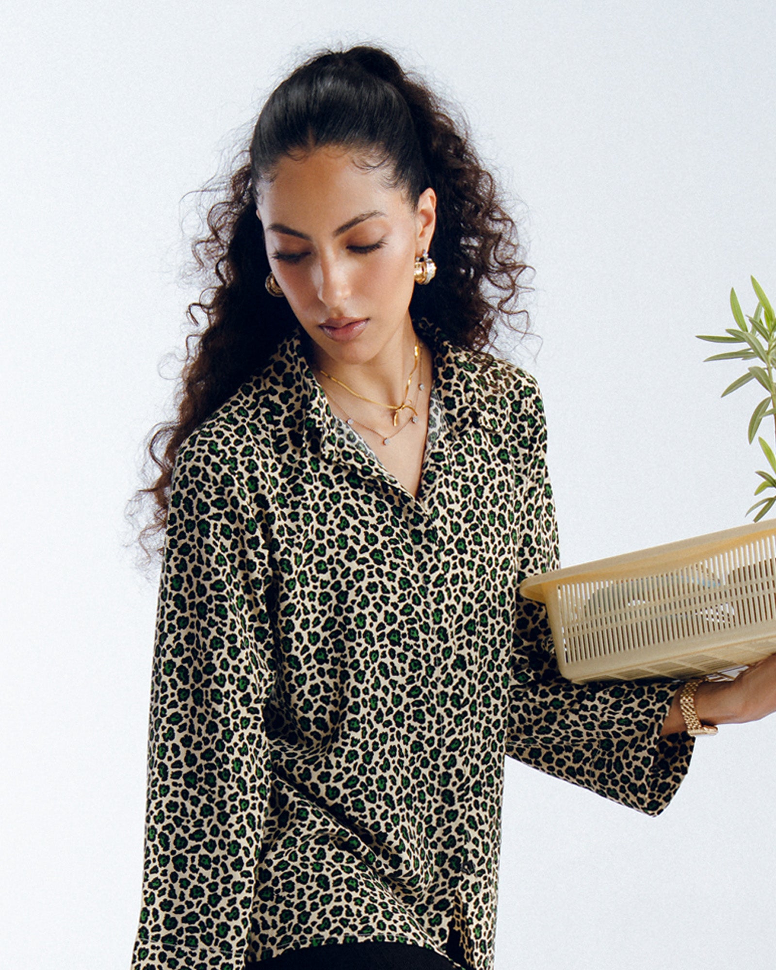 Women Button Down Top