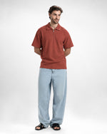 Men Zipper Polo - Engine - Buy Now