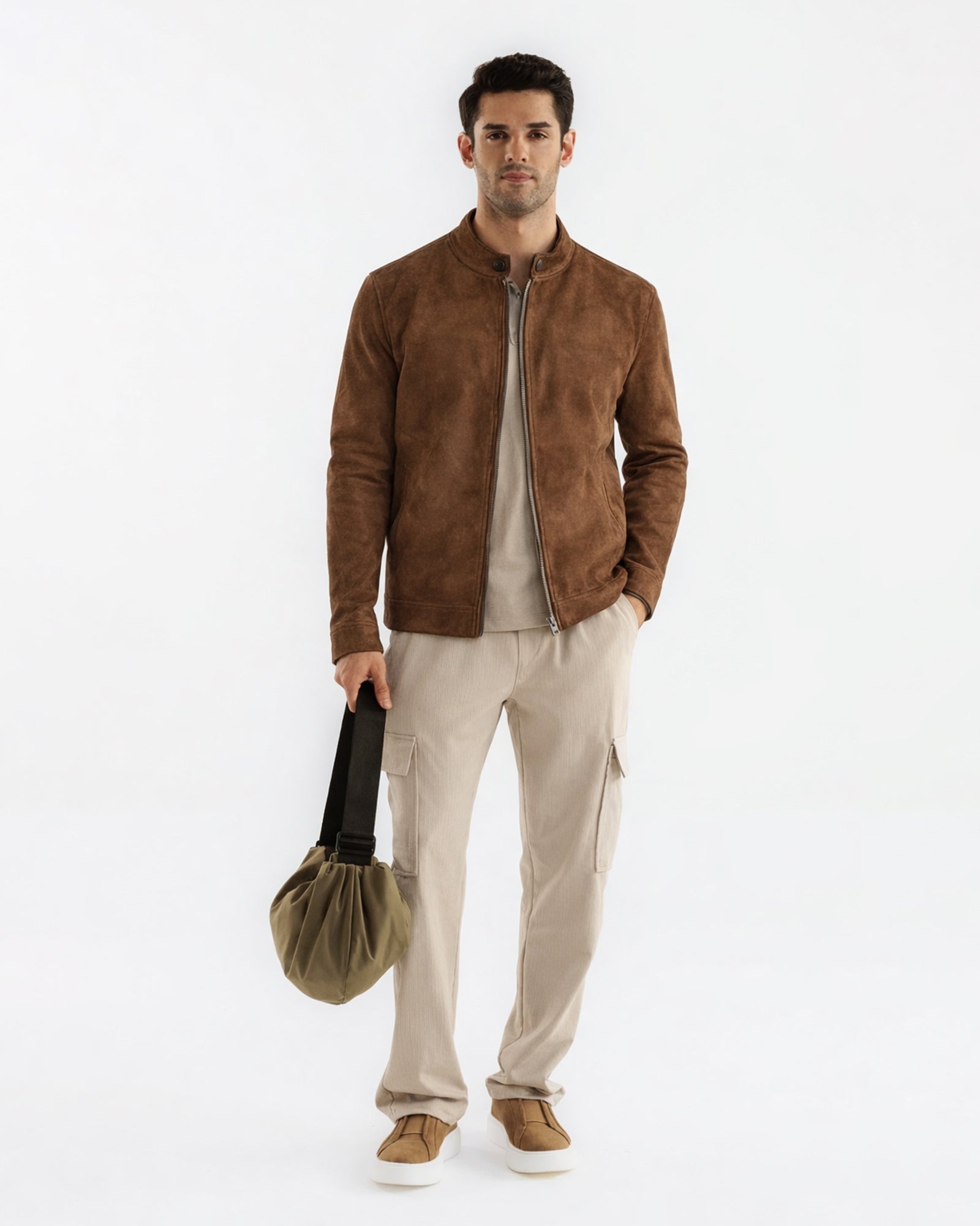 Men Suede jacket - Engine - Buy Now