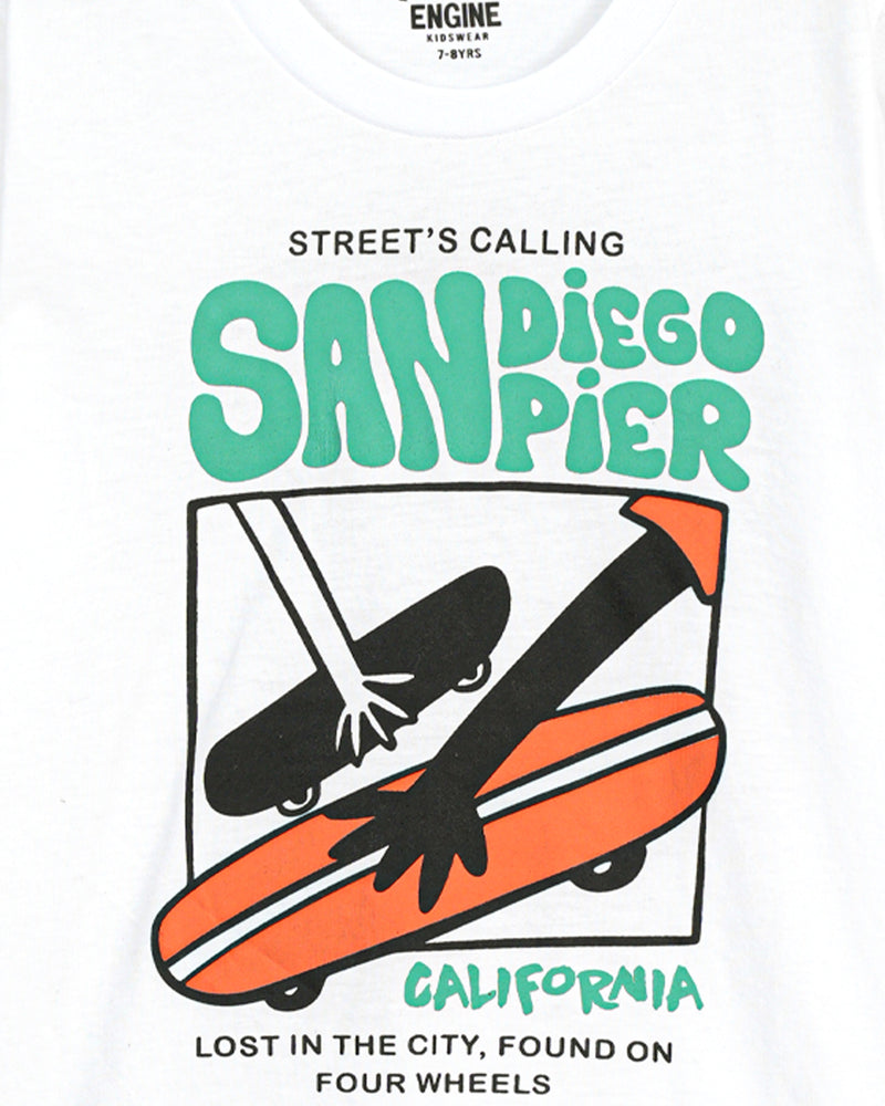 Boys T Shirt - Engine - Buy Now