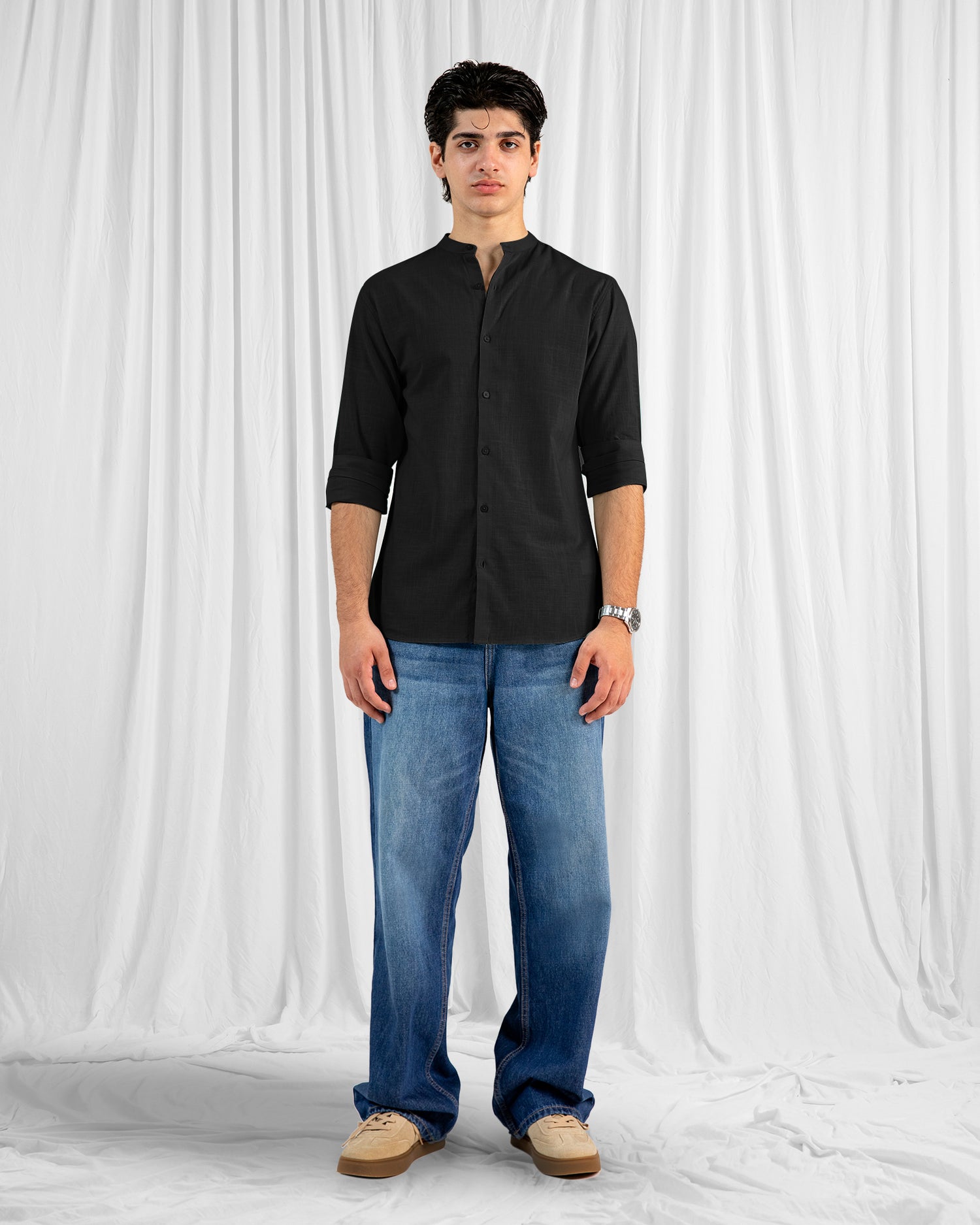 Men Regular Fit Casual Shirt - Engine - Buy Now