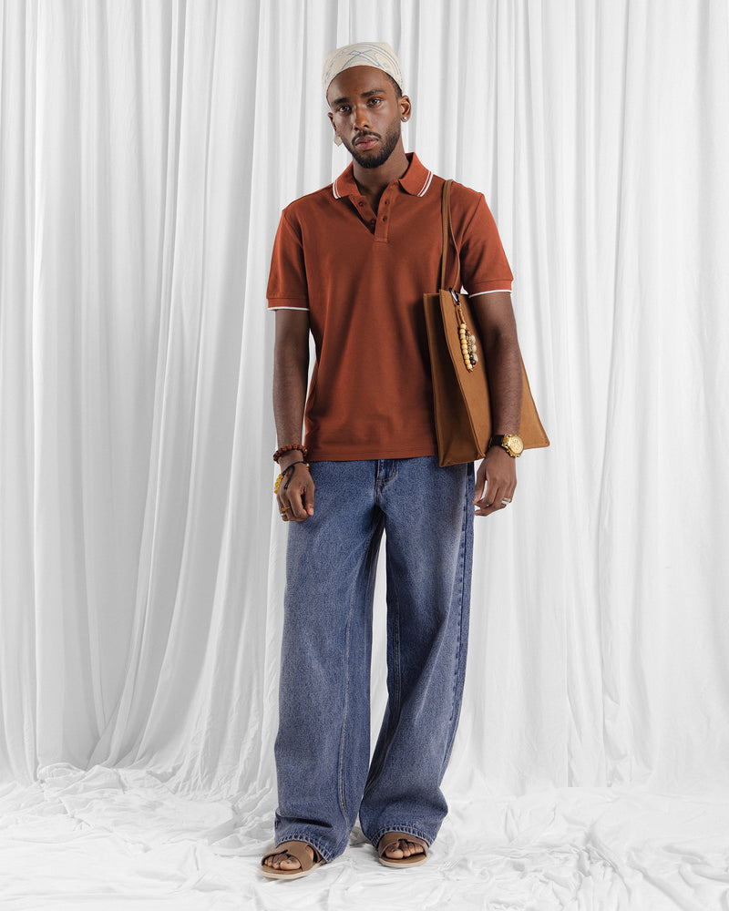 Men Polo Tee - Engine - Buy Now