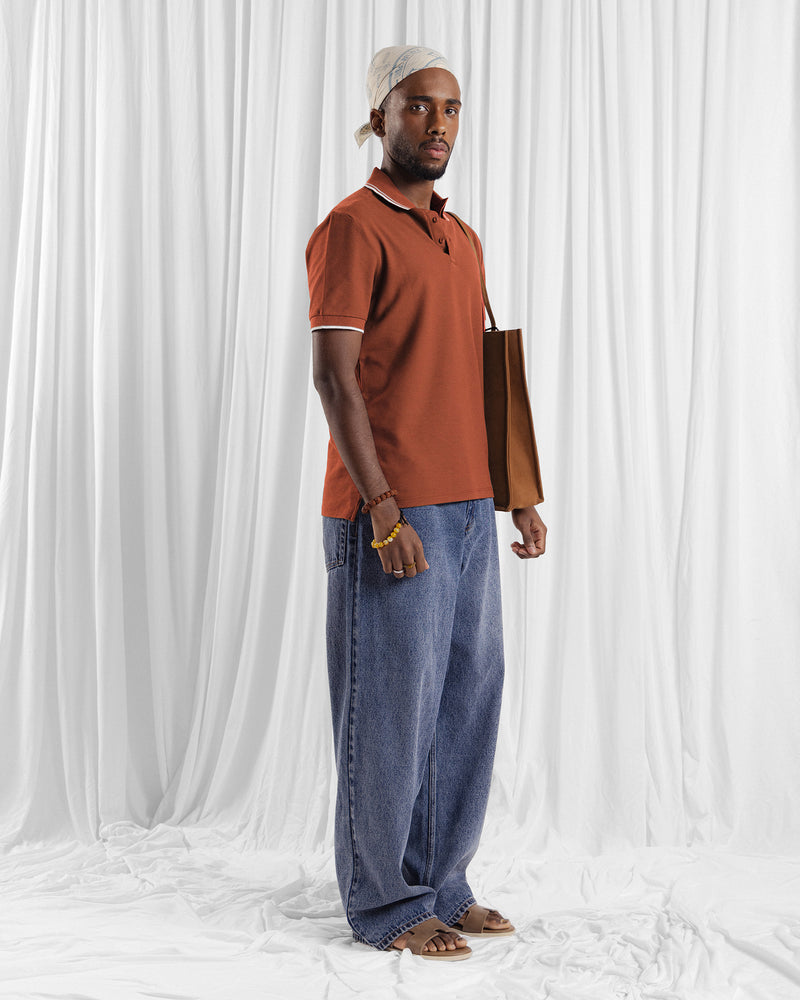 Men Polo Tee - Engine - Buy Now