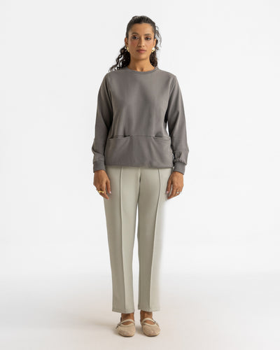 Women Basic Sweatshirt