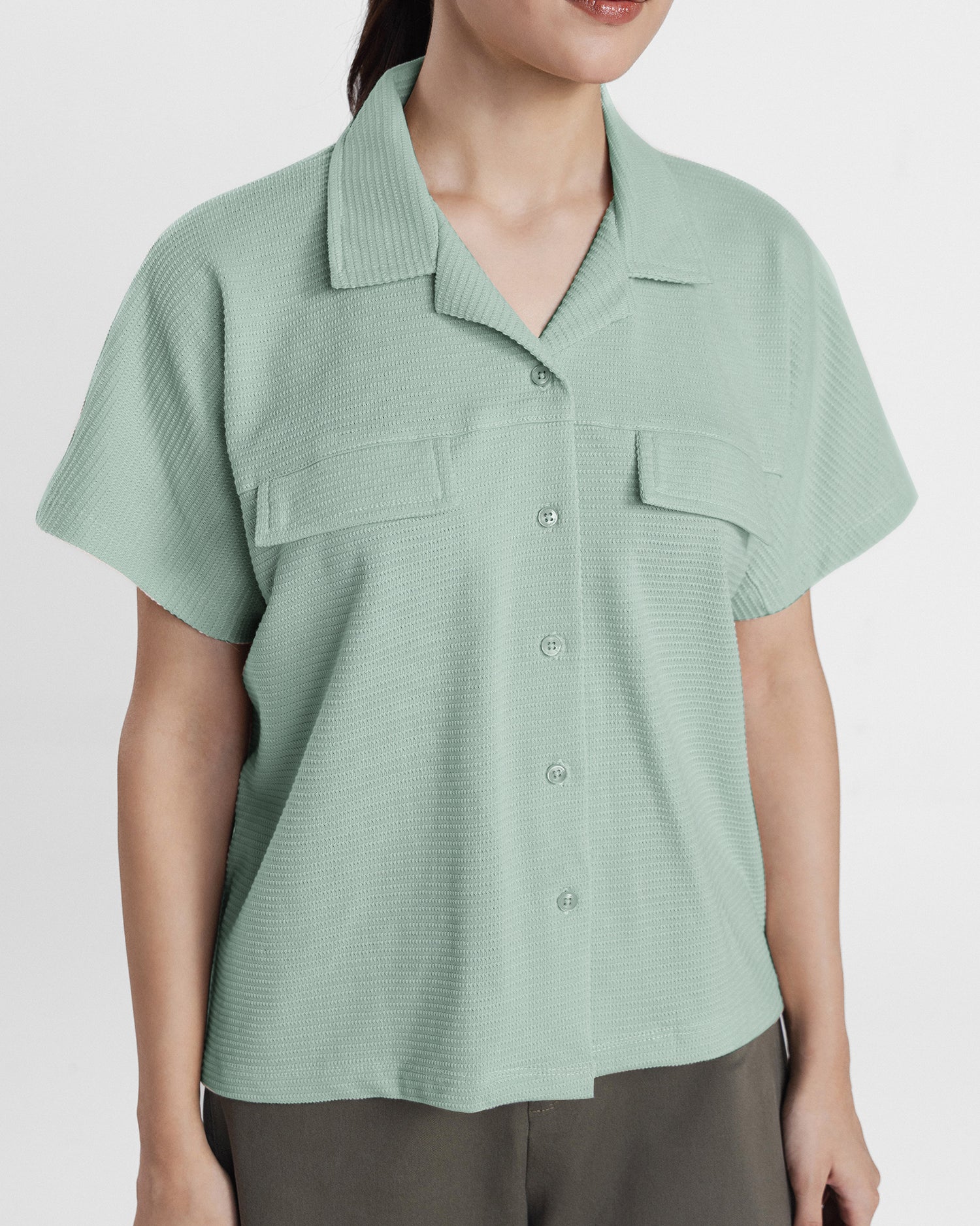 Women Button Down Top - Engine - Buy Now