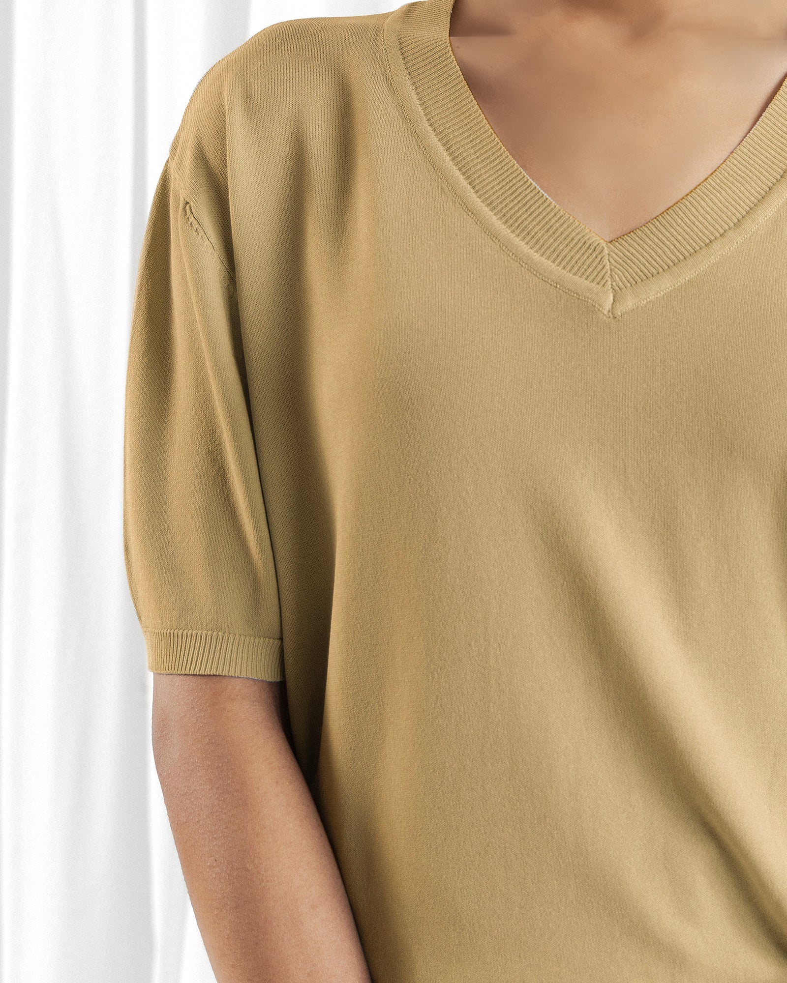 Women V-Neck T Shirt