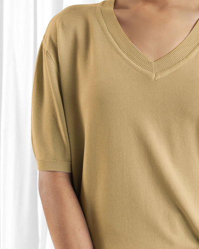 Women V-Neck T Shirt