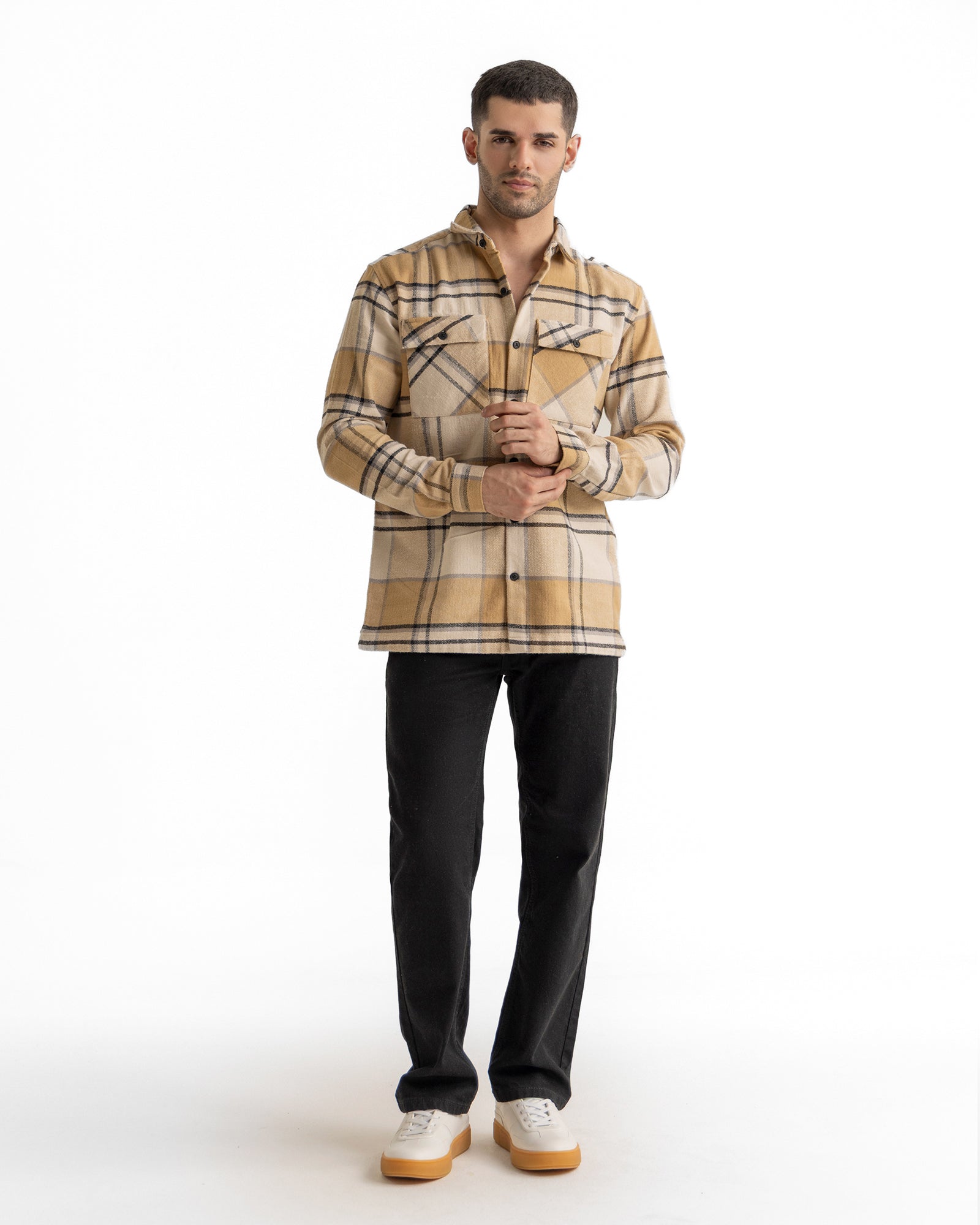 Men Relax Fit Casual Shirt - Engine - Buy Now