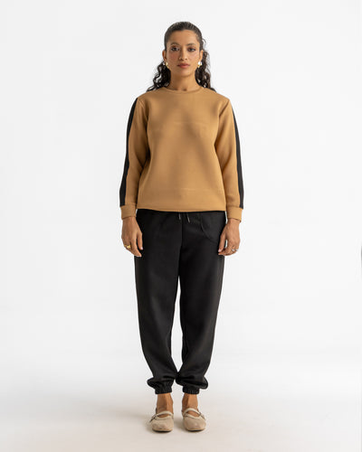 Women Panel Sweatshirt