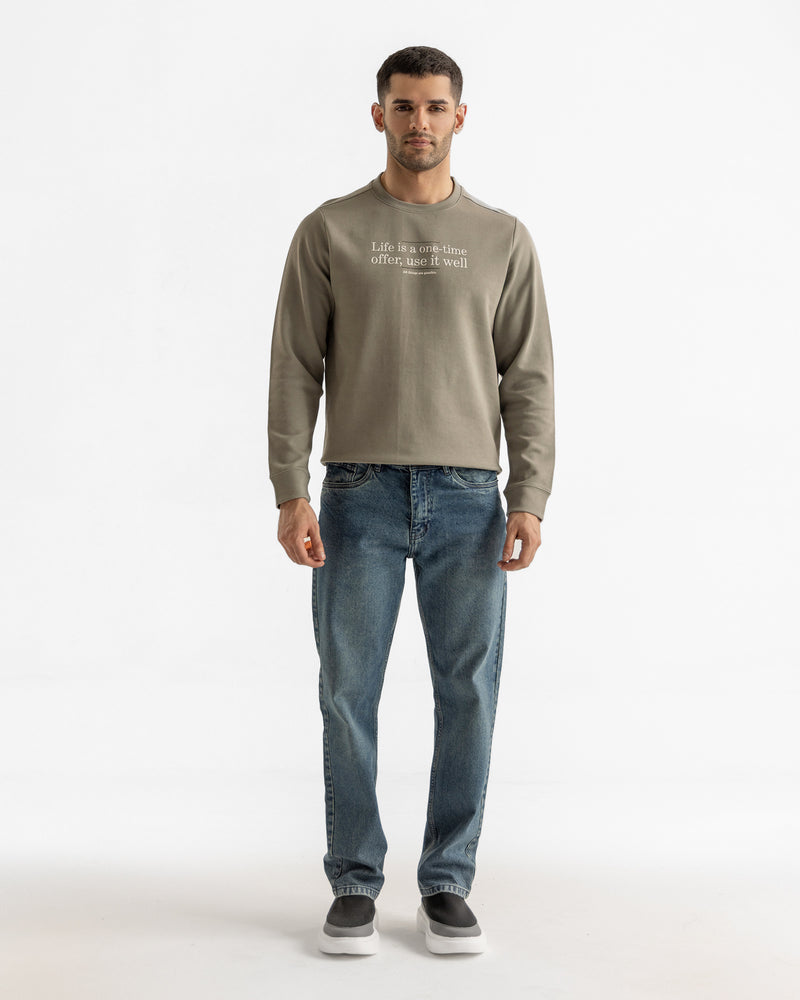 Men Graphic Sweatshirt - Engine - Buy Now