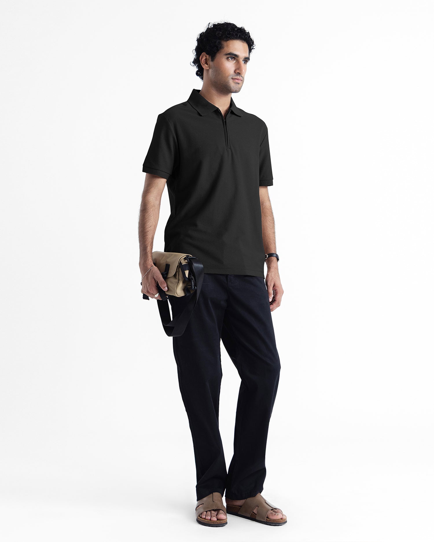 Men Zipper Polo - Engine - Buy Now