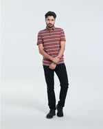 Men Yarn Dyed Polo Tee - Engine - Buy Now