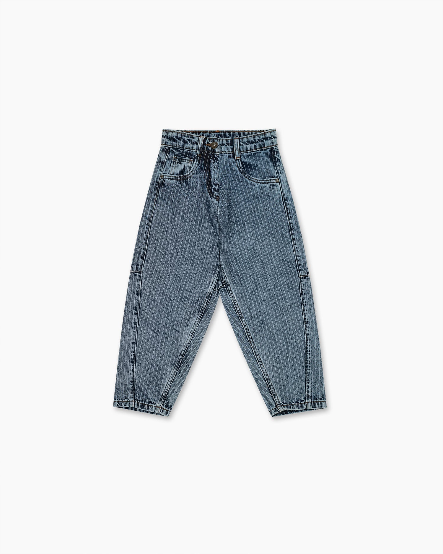 Girls Balloon Fit Denim