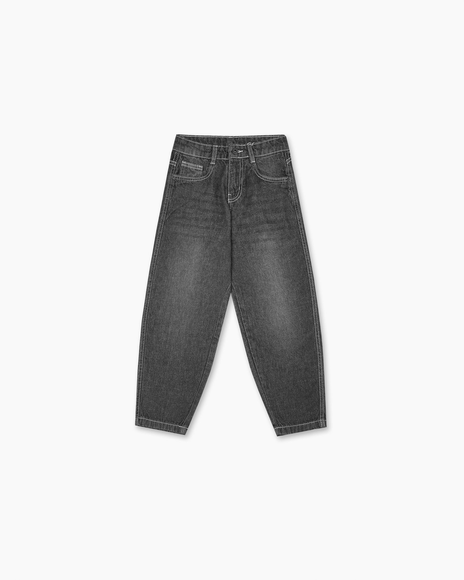 Girls Balloon Fit Denim