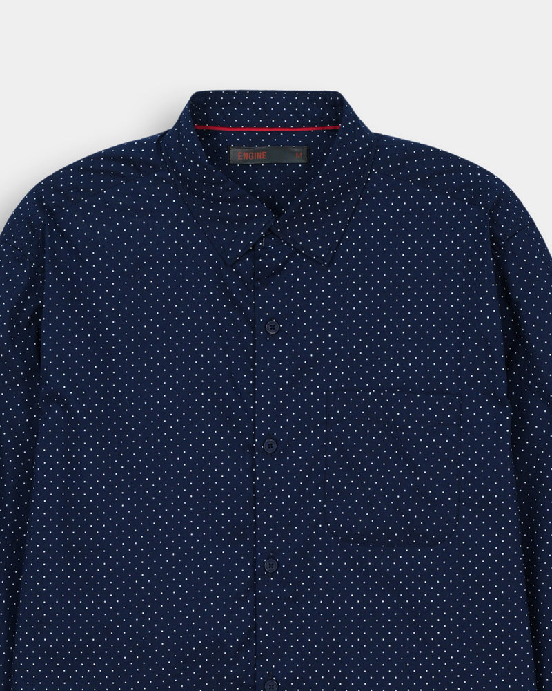 Men Regular Fit Casual Shirt - Engine - Buy Now