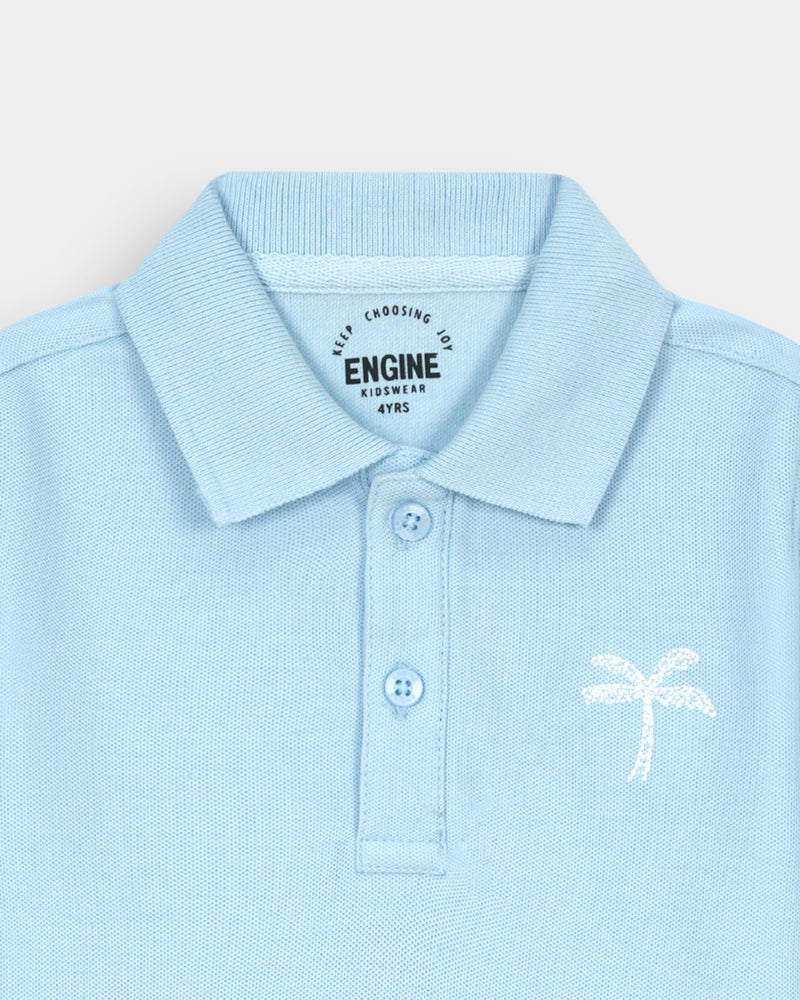 Boys Polo Tee - Engine - Buy Now