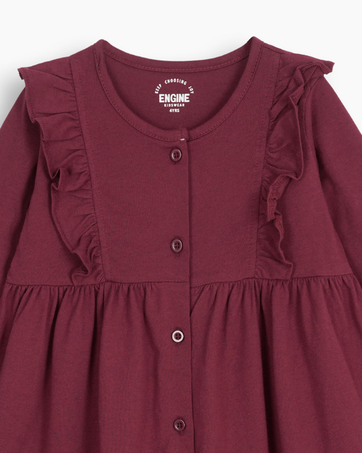 Girls Plain Dress - Engine - Buy Now
