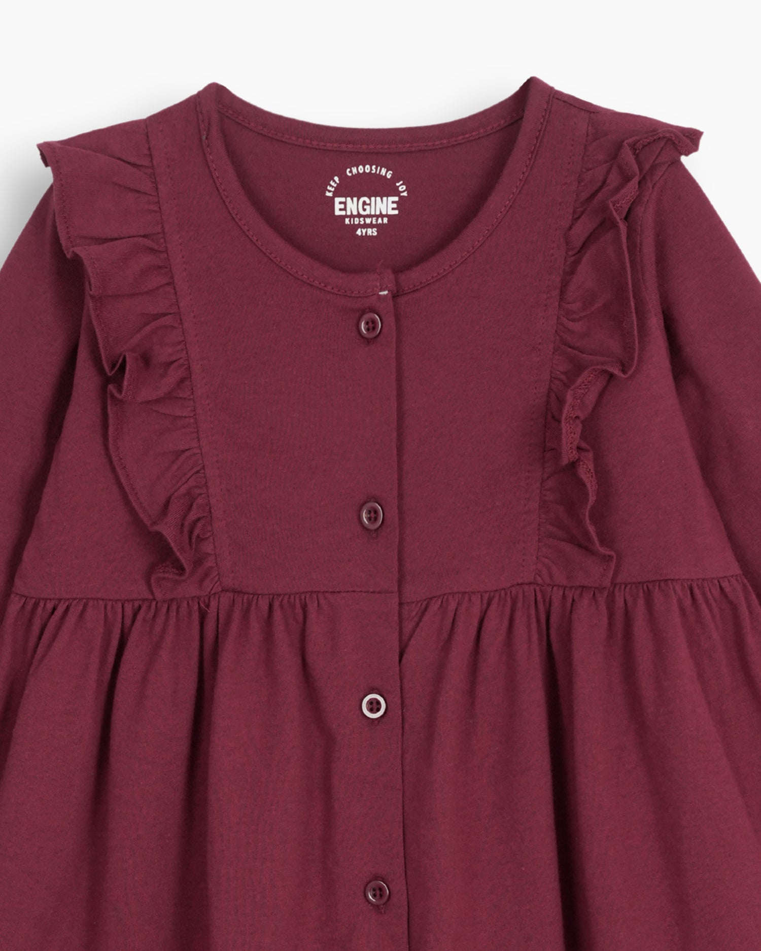 Girls Plain Dress - Engine - Buy Now
