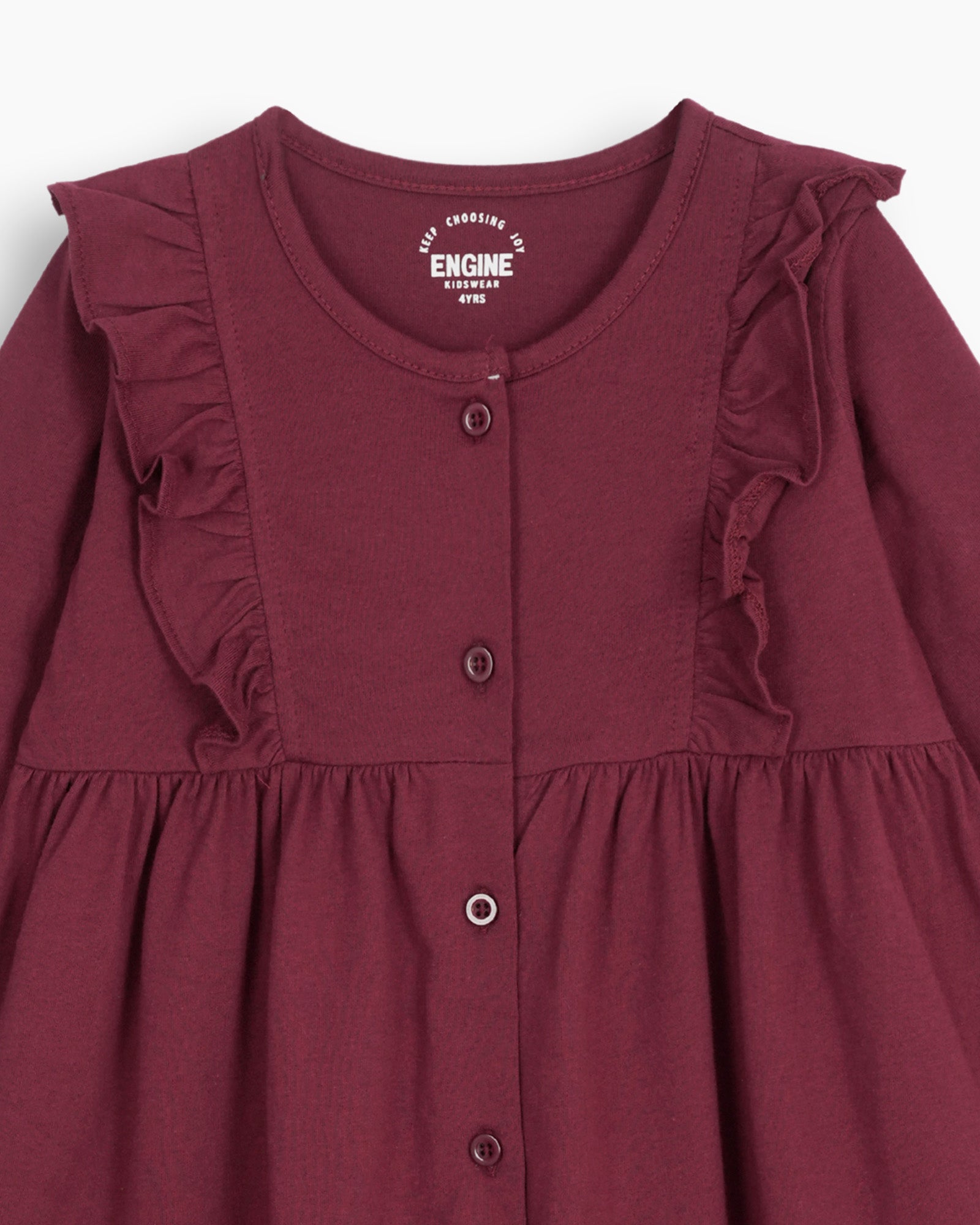 Girls Plain Dress - Engine - Buy Now