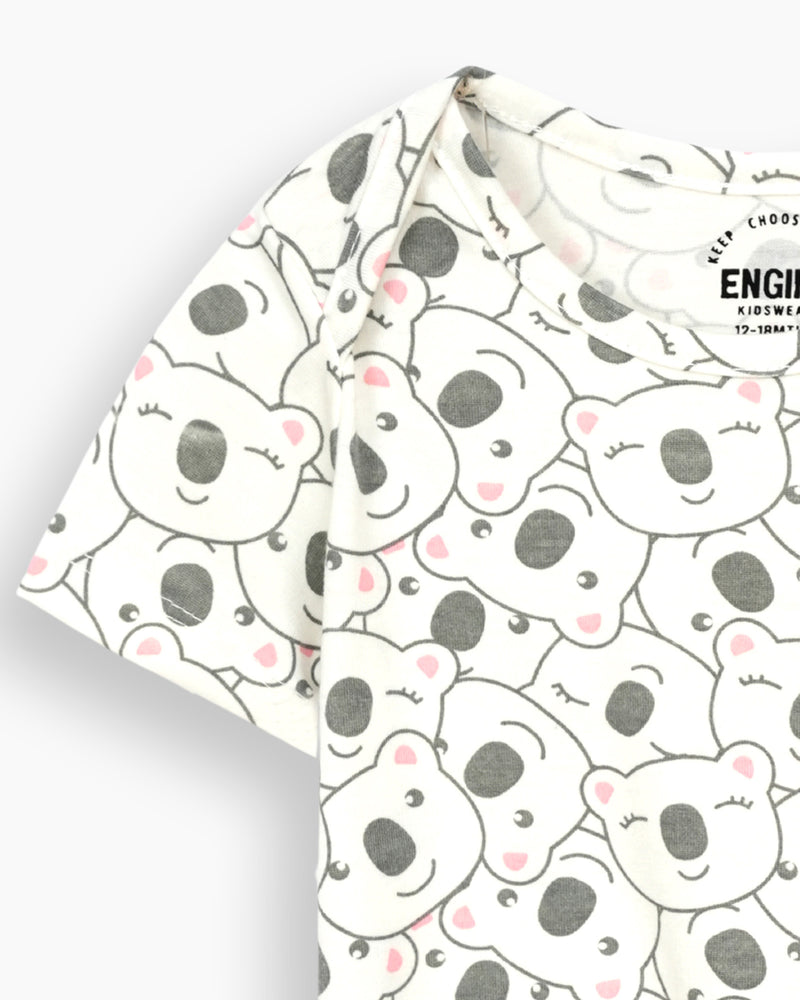 Girls Printed Romper - Engine - Buy Now
