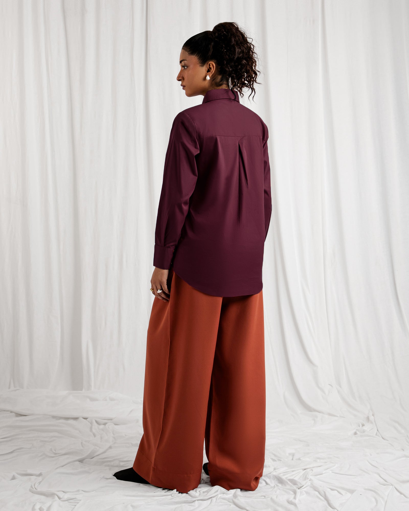 Women Button Down Top