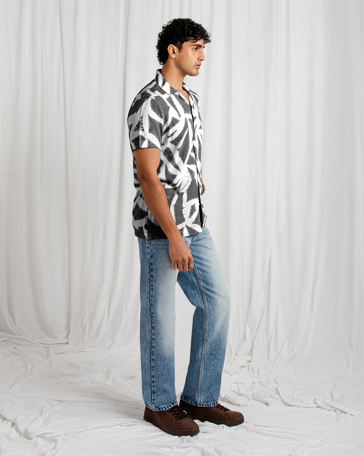 Men Regular Fit Casual Shirt - Engine - Buy Now